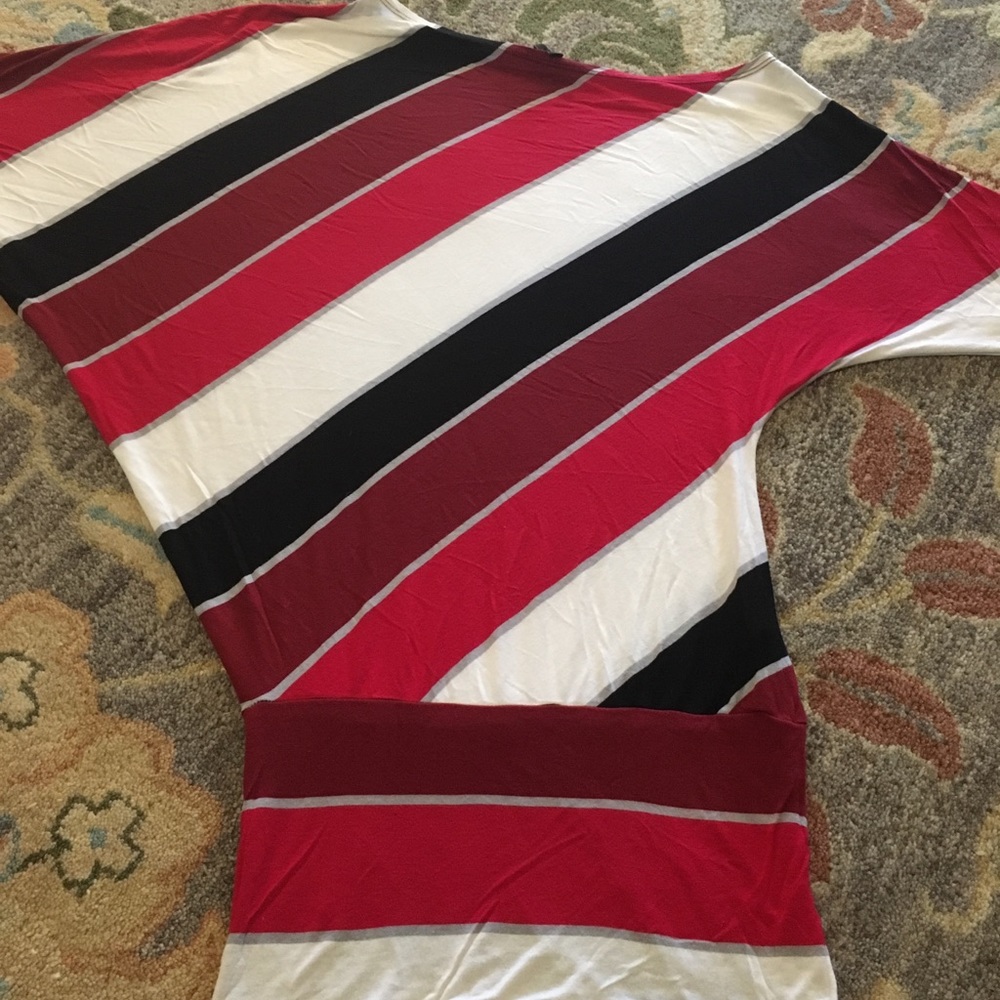 Bebe Asymmetrical Blouse